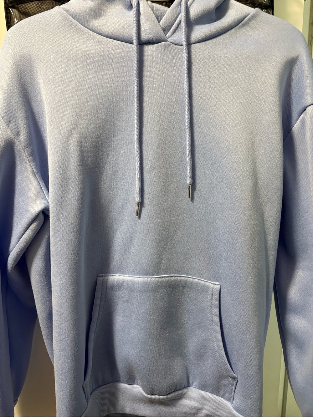 Women  Light Lavender Hoodie Sweatshirt FAITH OVER FEAR